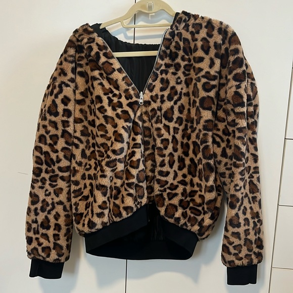 Leopard bomber jacket - Picture 1 of 2